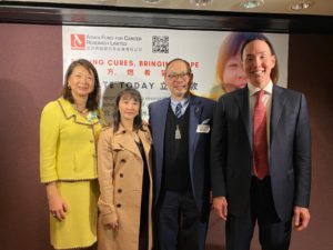 Dr. Sujuan Ba, May Zhang, Simon Je, Chairman Lance Kawaguchi